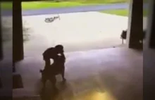 Boy Caught Sneaking Into Neighbor's Garage To Give Dog A Hug