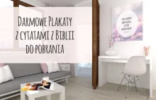 Plakaty z cytatami z Biblii