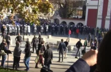 Lublin: Koniec marszu równości. Dwóch policjantów zostało rannych