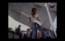 Jimi Hendrix. Woodstock '69