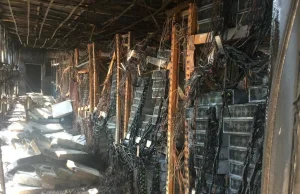 Spłonęła duża Tajlandzka kopalnia Bitcoin [zdjęcia]