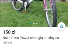 Bolid Pana Pawła stan igła idealny na rampy