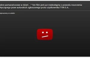 TVN uzyl bez pozwolenia klip youtubera, a teraz go zablokowal za prawa autorskie