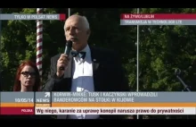 Wiec Wyborczy Nowej Prawicy w Lublinie (Polsat News 10.05.2014