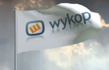 Powiewająca flaga wykopu