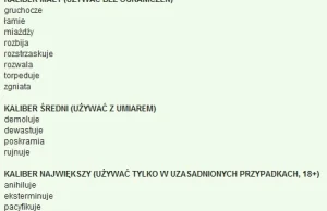 'Masakruje'/'Niszczy'/'Nokautuje' zbyt spowszedniałe? Bądź oryginalny!