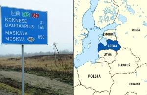 Łotwa chce zbudować mur na granicy z Rosją