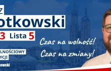 Dariusz "Rurkowiec" Szczotkowski startuje do sejmu z własnym programem.