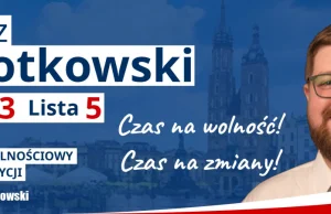Dariusz "Rurkowiec" Szczotkowski startuje do sejmu z własnym programem.