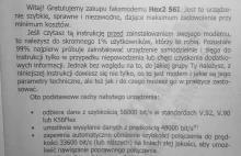 Czytasz instrukcje obsługi przed użyciem jakiegokolwiek urządzenia?