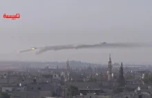 Mi-24 atakują powstańców w Homs.