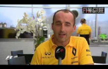 Robert Kubica - F1 Comeback Interview - 2017 Hungary Test