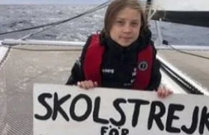 Greta Thunberg płynie katamaranem na szczyt klimatyczny. Zbliża się do Lizbony
