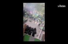Francja: Policja ucieka przed demonstrantami