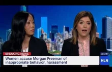 "Molestowanie" Morgana Freemana uchwycone na taśmie.