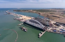 Tak wygląda budowa 19-kilometrowego mostu na Krym - zdjęcia
