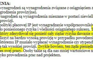 Żądasz pieniędzy za pracę? To źle o Tobie świadczy!