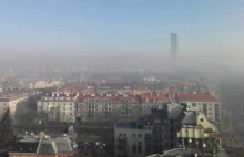 Smog we Wrocławiu. Dziś najgorsze powietrze w Polsce i jedno z najgorszych w EU