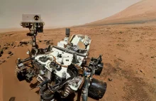 Dzielny łazik Curiosity pokonany na Marsie przez tajemniczą skałę