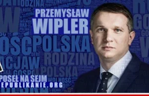 Wstępny program nowego ugrupowania Przemysława Wiplera - "Republikanie"