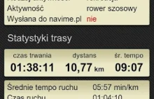 Navime - polska konkurencja Endomondo i RunKeeper. Trenuj z GPS w kieszeni.