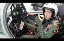 Polish Female Mig-29 Fighter Pilot (ppor. Urszula Brzezińska)