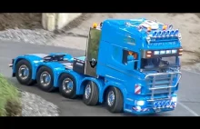 Pokaz ciężarówek RC