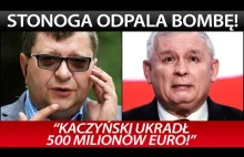 Kaczyński ukradł 500 mln euro? Stonoga ujawnia największą aferę w...