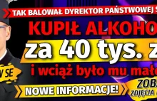 Nowe informacje o aferze w KGHM: kupił alkohol za 40 tys. zł i było mu mało