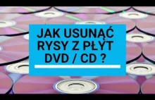 Jak usunąć rysy i zabrudzenia z płyt DVD/CD? - błąd danych CRC?