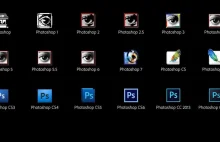 Jak się zmieniała ikona Photoshopa przez ostatnie 25 lat