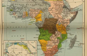 Mapy Afryki: z 1870 i 1910 roku
