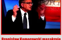 Bronisław Komorowski masakruje sam siebie [WIDEO