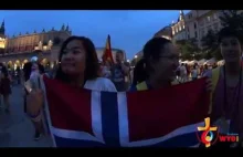 Pope Francesco in Cracow