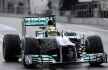 Bolid Mercedesa, którym jeździł Hamilton jest na sprzedaż