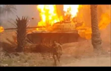 T-72 eksplozja amunicji.