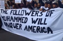 "Śmierć demokracji! Nadchodzi islam!" - demonstracja muzułmanów w Londynie...
