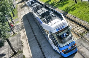 MPK testuje odzyskiwanie energii z hamowania tramwaju.