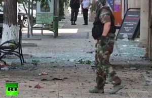 Zamach w Rosji: 25-latka wysadziła się przed policjantami niedaleko budynku...