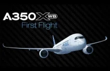 A350 XWB oblot- relacja na żywo