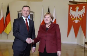 Trolling strony Polskiej podczas wizyty Merkel w naszym kraju
