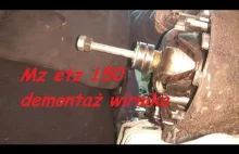 Wirnik alternatora DEMONTAŻ MZ ETZ 125 150 250