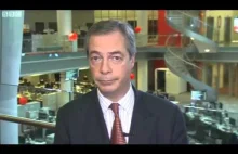 Nigel Farage w BBC o Tusku Rzepie i Radiu Maryja