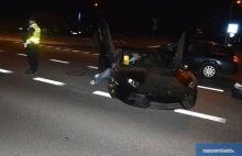Kradzione w Niemczech Lamborghini zostało porzucone we Włocławku