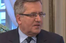 Komorowski stawia na przychylność mediów