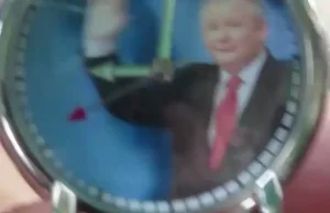 Zegarek z Kaczyńskim
