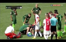 Lekarze walczą o życie piłkarza Ajaxu Amsterdam