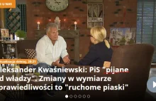 Aleksander Kwaśniewski w swoim żywiole :)