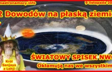 12 Dowodów na płaską ziemię - ŚWIATOWY SPISEK NWO Okłamują nas we wszystkim