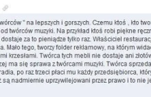 Dzielenie "twórców" na lepszych i gorszych